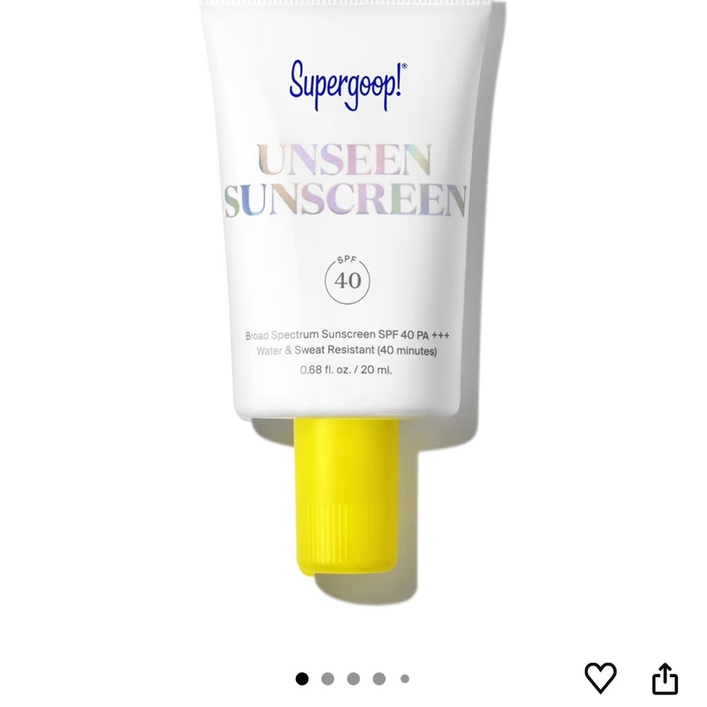 Supergoop Unseen Sunscreen Broad Spectrum SPF 50 - Travel Size 0.68 Fl oz/20 ml - Picture 2 of 7
